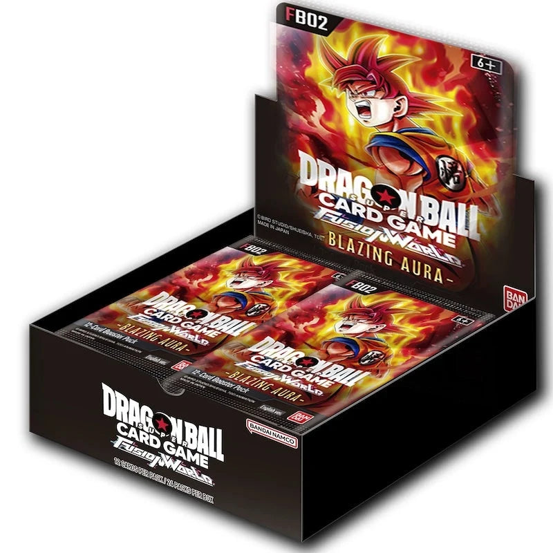 DRAGON BALL - FB02 Blazing Aura - Inglés