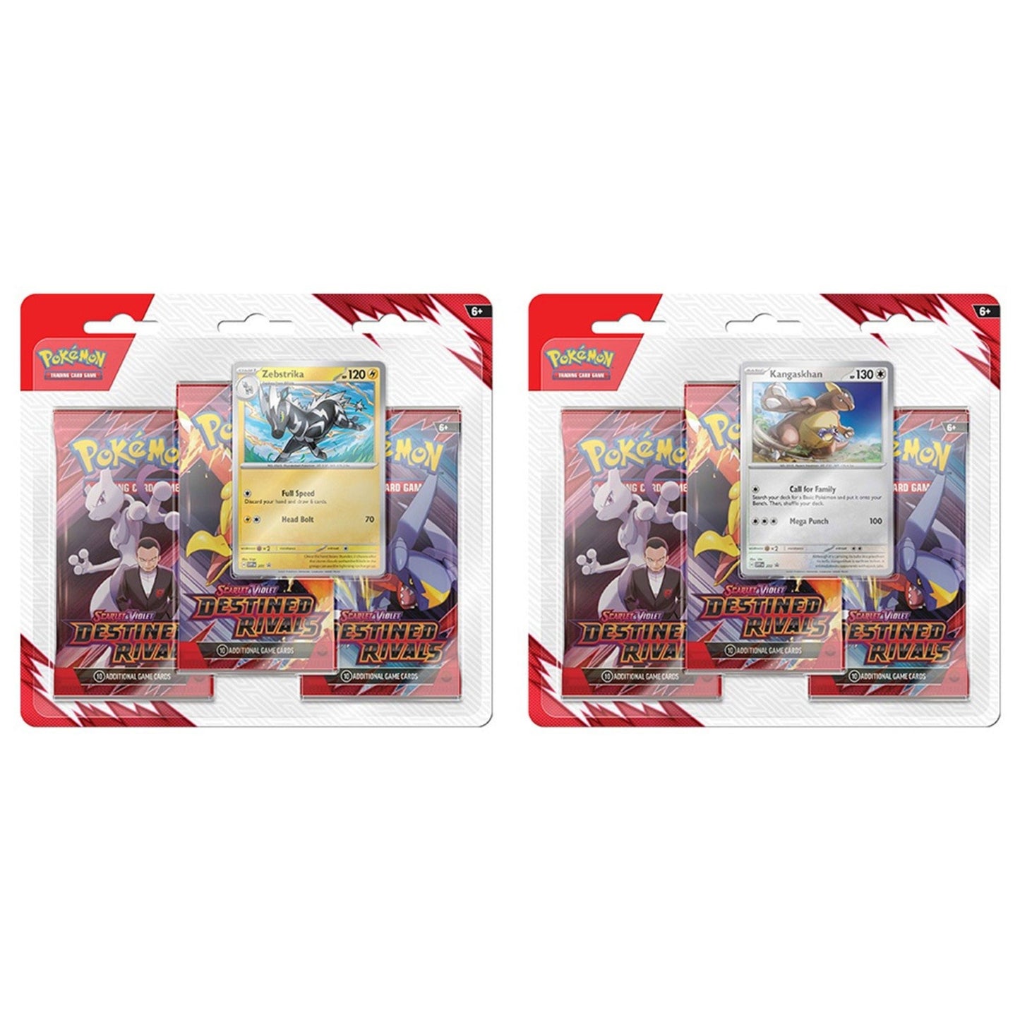 POKEMON - DESTINED RIVALS Blíster 3 packs INGLES