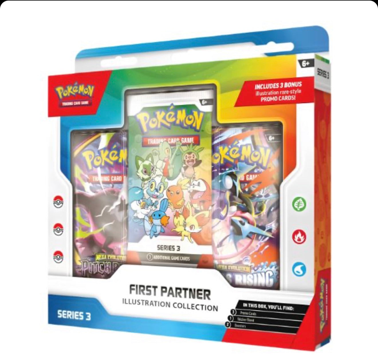 PRIMER COMPAÑERO Pokémon series 3 ESPAÑOL