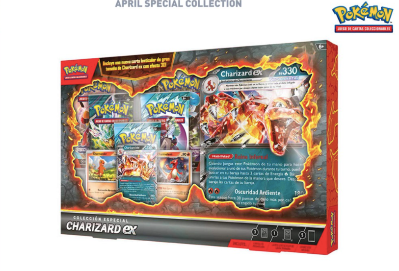 Coleccion Especial Charizard Ex ESPAÑOL