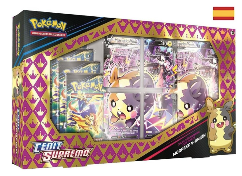 Colección Premium con Tapete Morpeko V-UNION Cénit Supremo ESPAÑOL