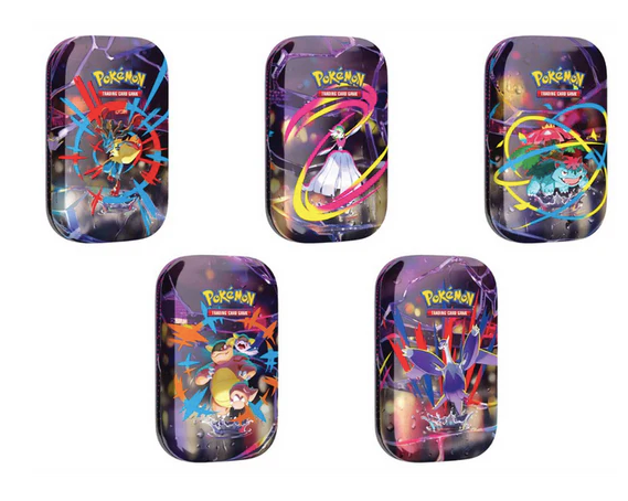 Mini Latas POKEMON - MegaEvolucion INGLÉS