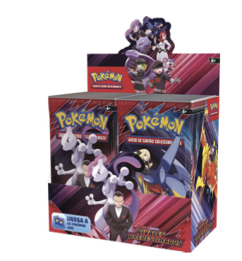 RESERVA POKEMON SV10 Boosters RIVALES PREDESTINADOS ESPAÑOL
