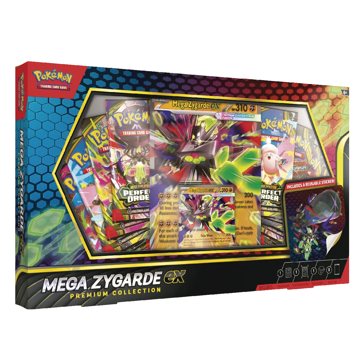 POKEMON Mega Zygarde ex Colección Premium ESPAÑOL