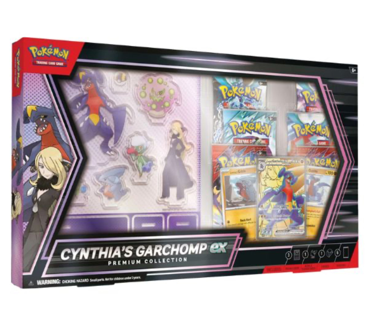 Pokemon Cynthia Garchomp EX Premium Collection ESPAÑOL
