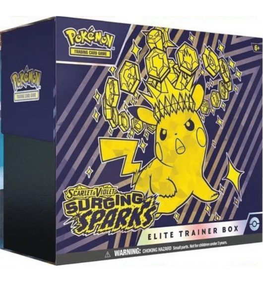 Pokemon Caja Élite de Entrenador ETB Chispas Fulgurantes - Español
