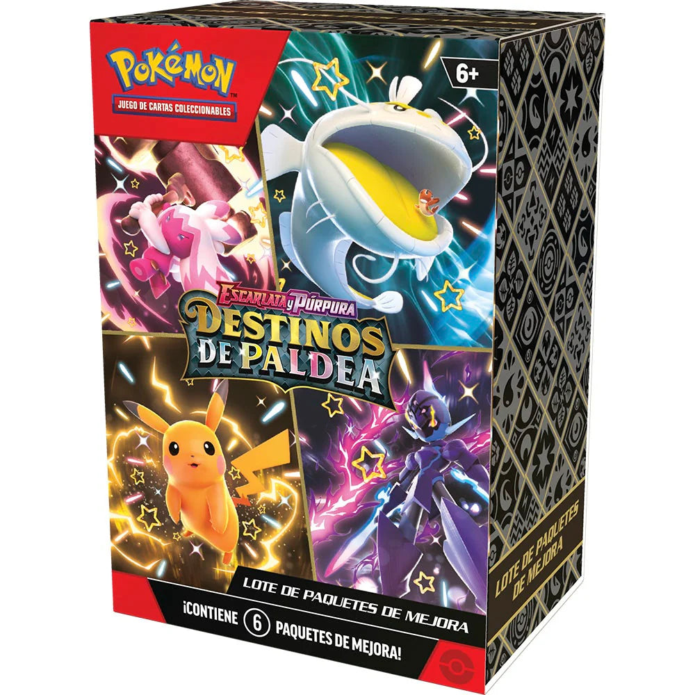 POKEMON 6 SOBRES BUNDLE DESTINOS PALDEA - ESPAÑOL