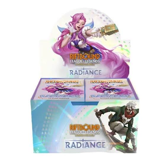 RIFTBOUND - Radiance Caja 24 Sobres - Inglés