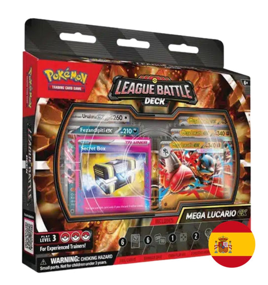 Baraja de Combate de Liga - Mega Lucario Ex ESPAÑOL