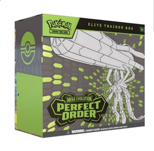POKEMON CAJA DE ENTRENADOR ELITE ETB PERFECT ORDER - INGLÉS