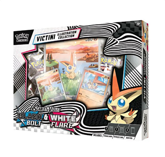 POKEMON Victini Unova Illustration Collection Black Bolt & White Flare
