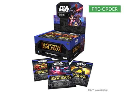 Star Wars Unlimited: SHADOWS OF THE GALAXY: BOOSTER DISPLAY (24 BOOSTER) - EN