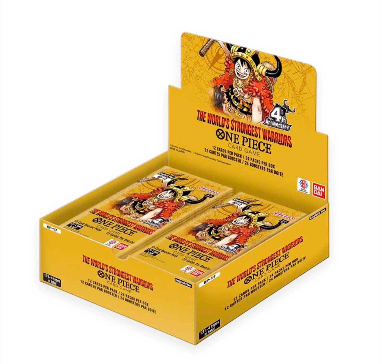 One Piece - OP17 The World's Strongest Warriors Booster Box
