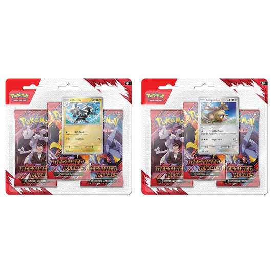 POKEMON - DESTINED RIVALS Blíster 3 packs INGLES