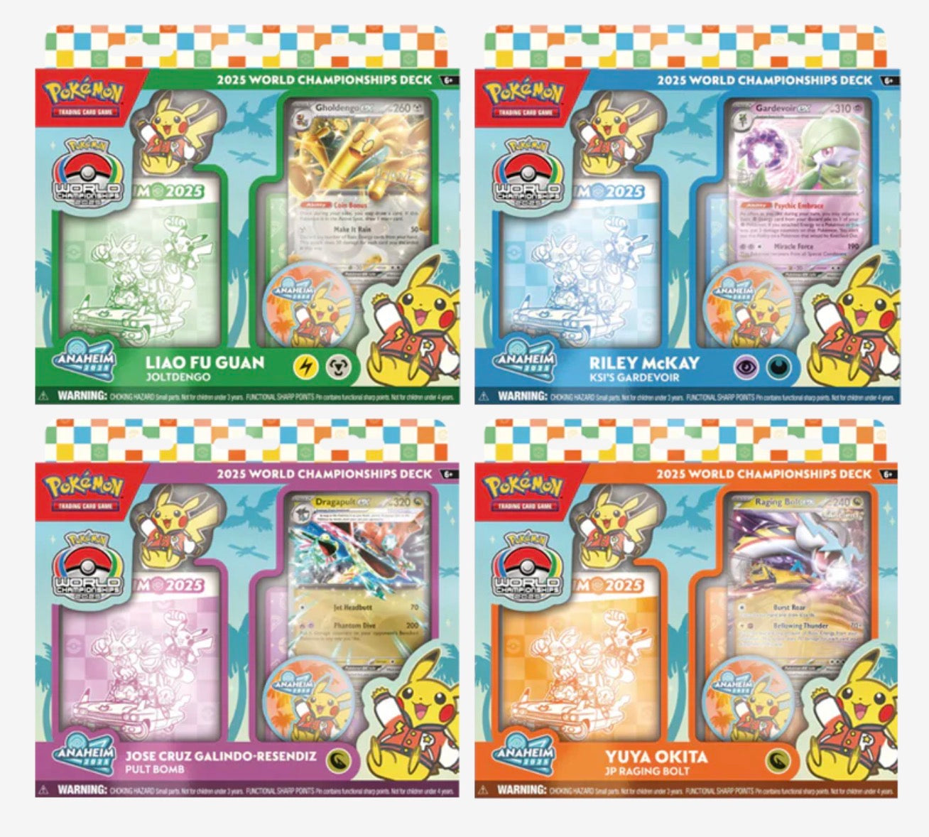 POKEMON TCG - 2025 WORLD CHAMPIONSHIPS DECKS
