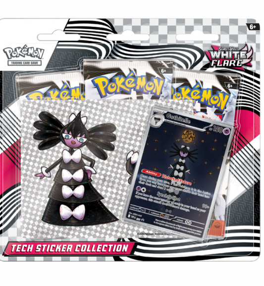 Teach Sticker Pokemon White Flare INGLÉS