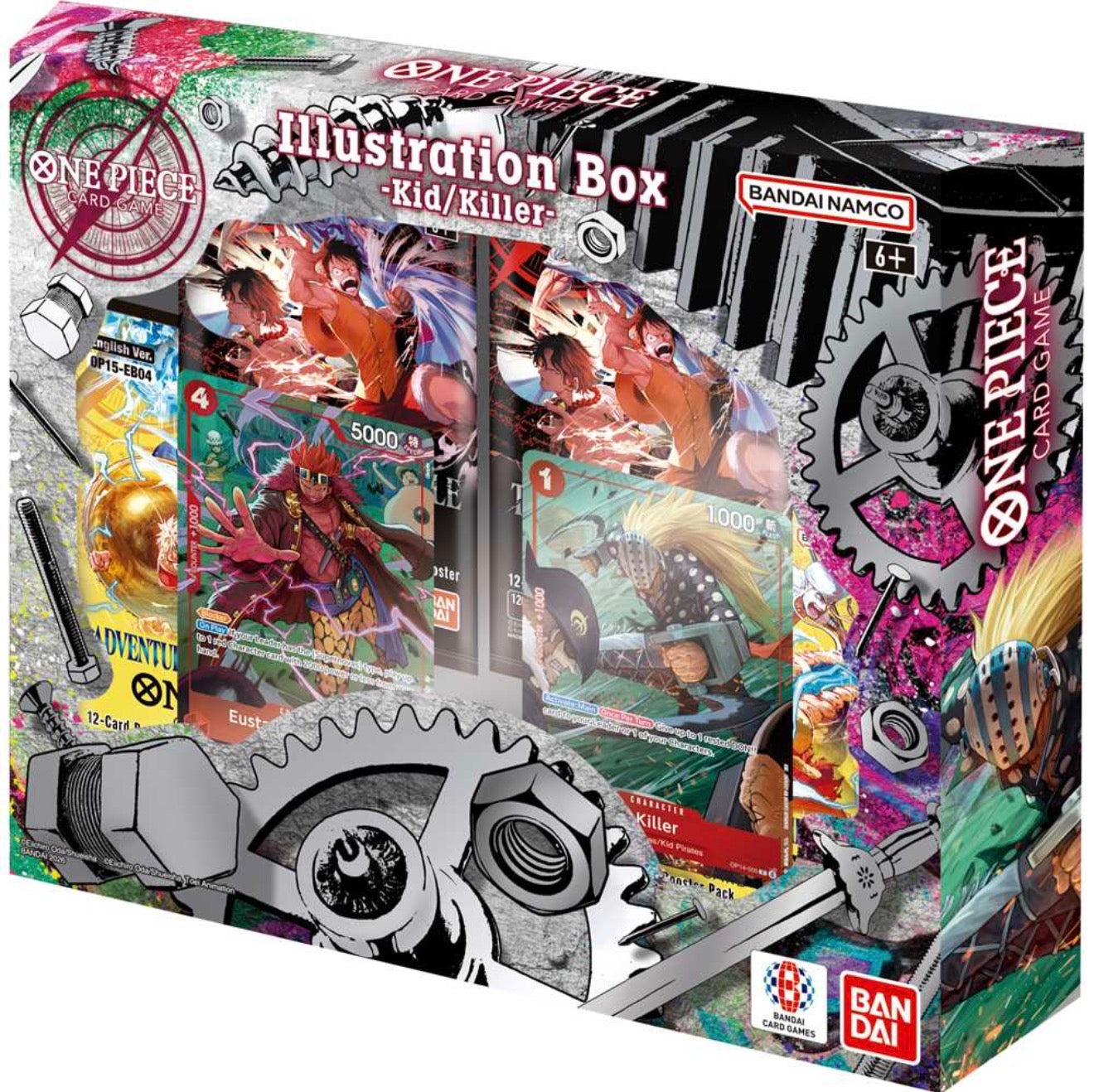 One Piece Card Game Illustration Box IB07 y IB08