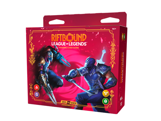 Riftbound: Vendetta Showdown Deck Zed vs Shen Deck