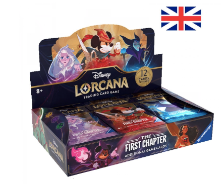 Disney Lorcana TCG First Chapter Booster Display (24) INGLES