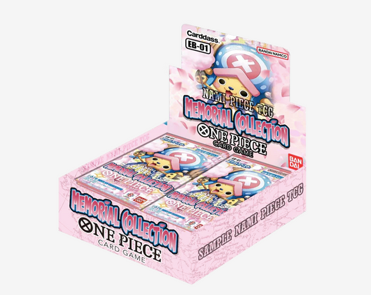 Box One Piece Card Game EB-01 Extra Booster Memorial Collection
