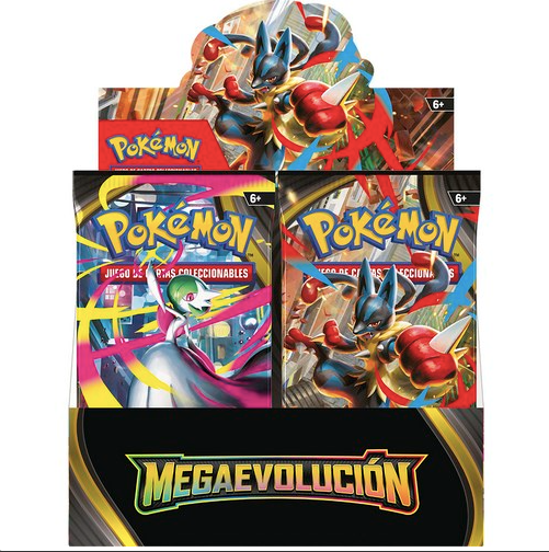 RESERVA Caja de 36 sobres POKEMON - MegaEvolucion ESPAÑOL