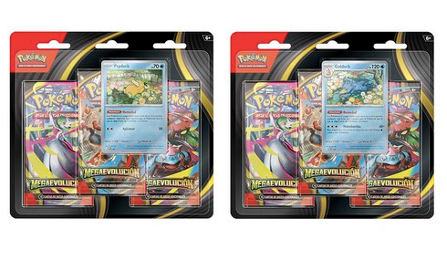 RESERVA BLISTER 3 SOBRES  POKEMON - MegaEvolucion ESPAÑOL