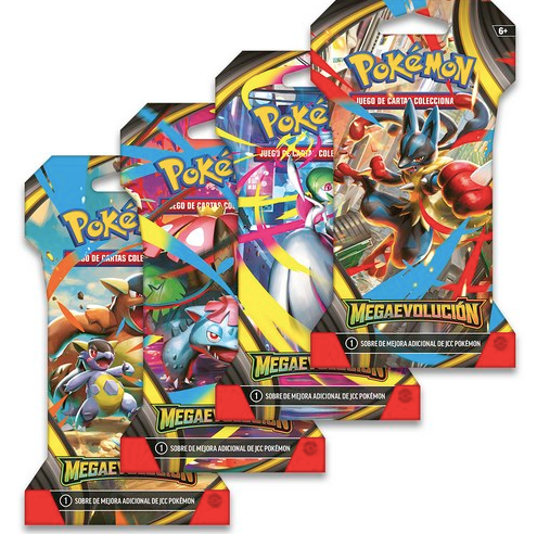 Blíster individual POKEMON - MegaEvolucion INGLÉS