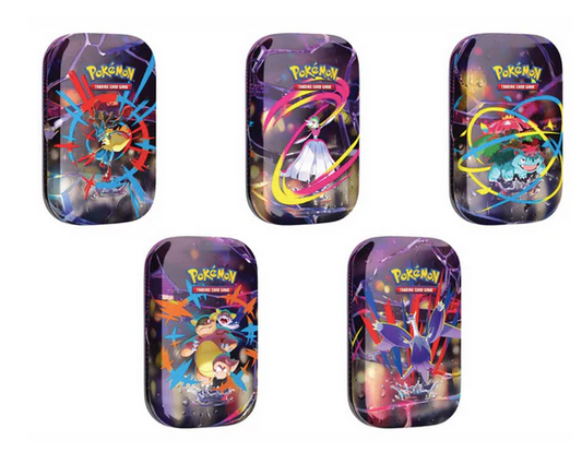 Mini Latas POKEMON - MegaEvolucion INGLÉS