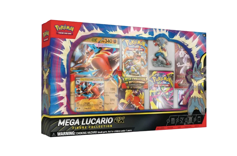 Mega Lucario ex Figure Collection Megaevolución ESPAÑOL