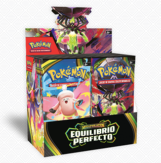 POKEMON CAJA 36 SOBRES EQUILIBRIO PERFECTO ESPAÑOL