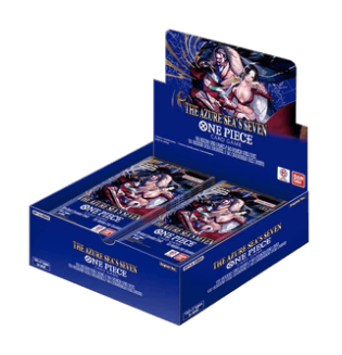 One Piece Caja 24 Sobres OP-14 Inglés The Azure Sea's Seven