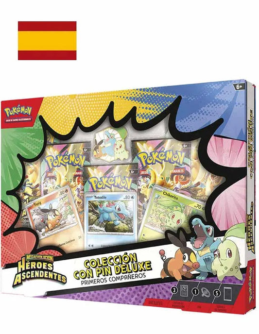 POKEMON CAJA PIN DELUXE HEROES ASCENDENTES - ESPAÑOL