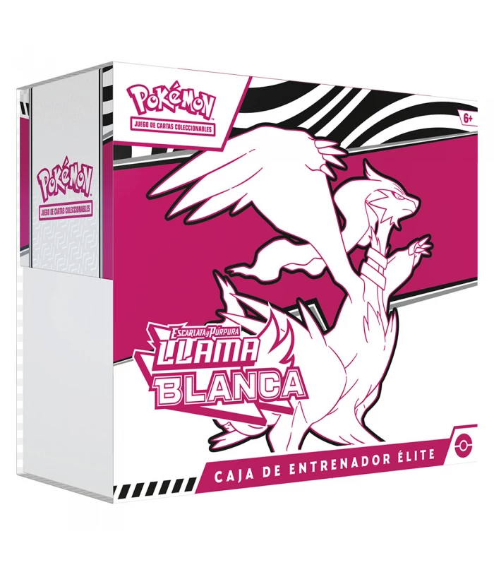 PREVENTA-  Caja de Entrenador Elite Pokemon - Español Fulgor Negro y Llama Blanca