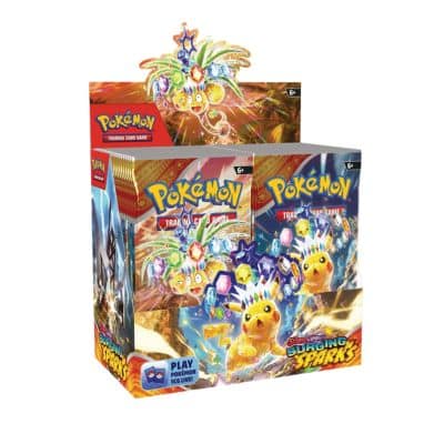POKÉMON BOOSTER 36 SOBRES CHISPAS FULGURANTES español