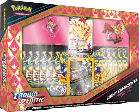 Premium Figure Collection Zacian/Zamacenta Pokémon Crown Zenith - INGLÉS