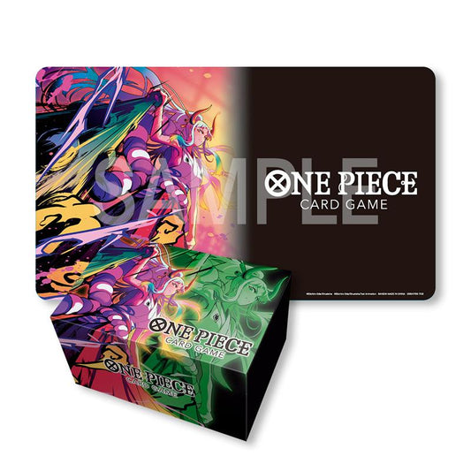 PREVENTA - ONE PIECE CARD GAME - PLAYMAT AND CARD CASE SET YAMATO